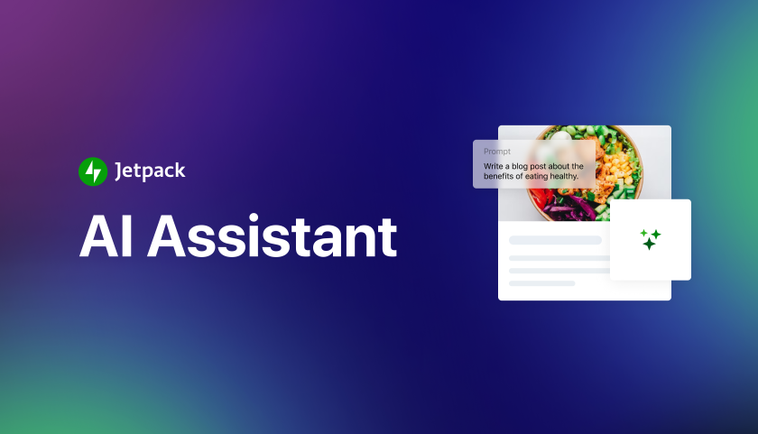 Jetpack AI Assistant Página inicial