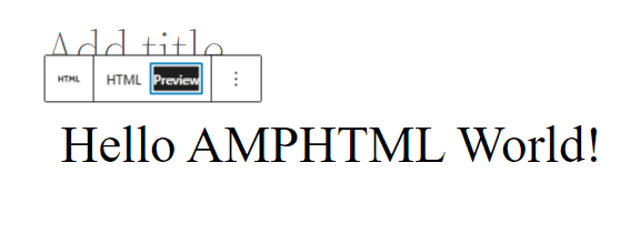 Предварительный просмотр изменений