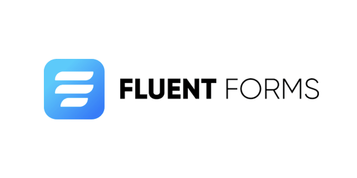 Il logo di Fluent Forms.