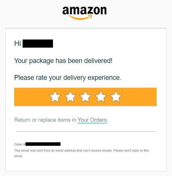 marketing par e-mail déclenché mastery_triggered emails exemple amazon