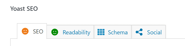 Indicatore di analisi SEO Yoast