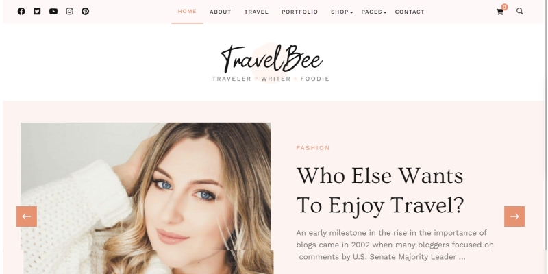 Travelbee – Just another My Blog site