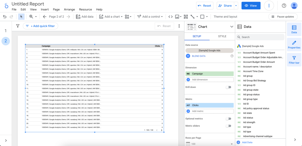 Ini adalah tangkapan layar penambahan data