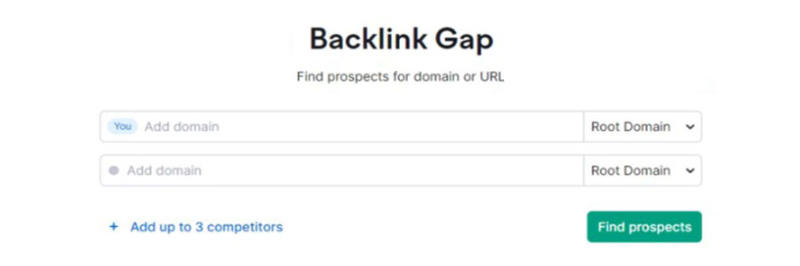 Écart de backlink