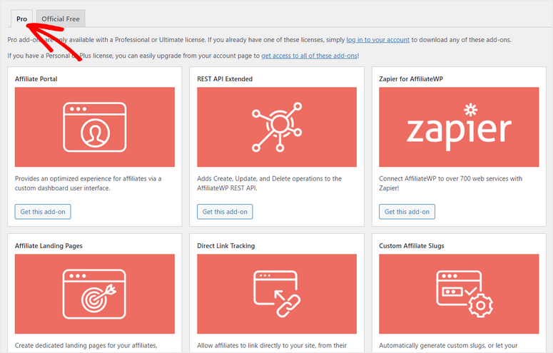 Pro-Addons für AffiliateWP