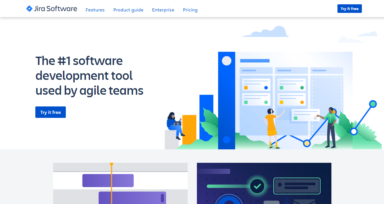 هذه لقطة شاشة لمتطلبات برنامج Jira _Project Management Software