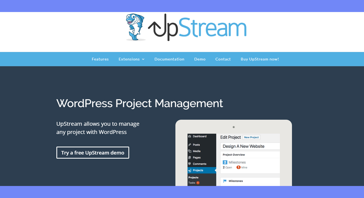 これは Upstream_Project Management ソフトウェア要件のスクリーンショットです