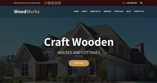 WoodWorks WordPress themes