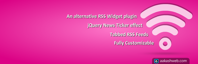 Spanduk plugin Super RSS Reader