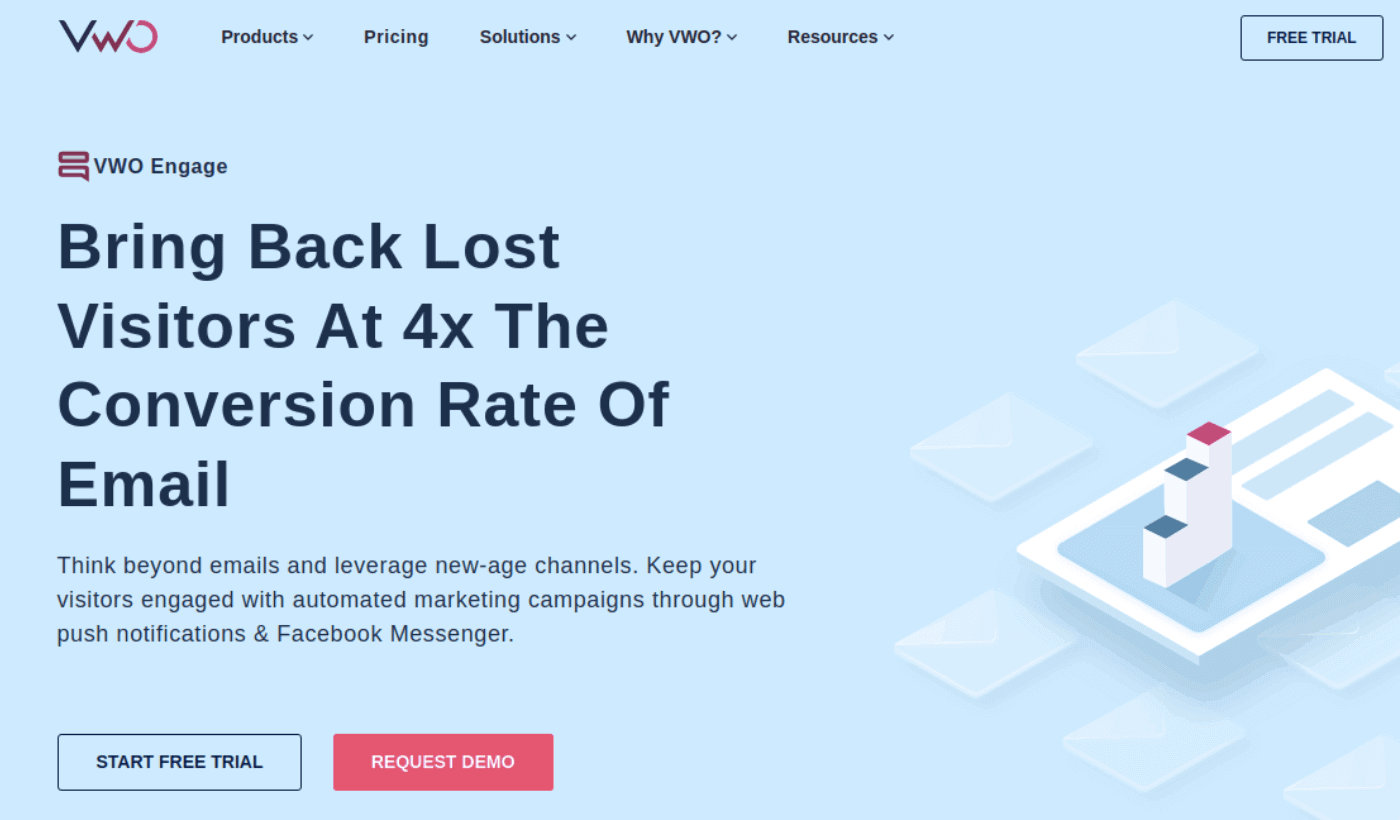 Pemberitahuan push web VWO Engage vs PushOwl