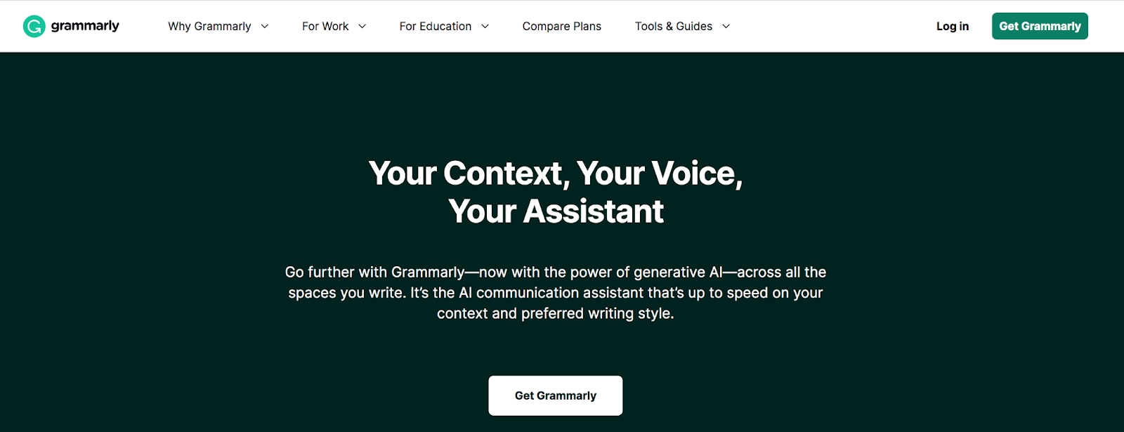 Grammarly の AI ツールは、文法、句読点、スペルチェック ツールと連携して機能するさまざまな AI 生成機能を提供します。