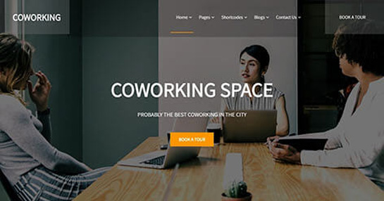 CoWorking WordPress theme