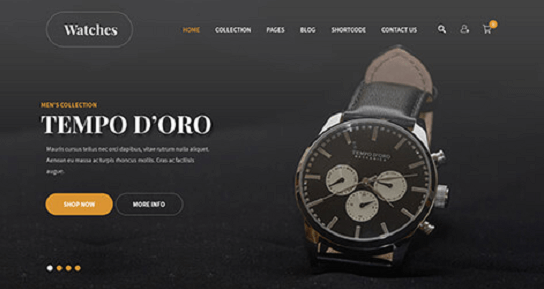 Luxury WordPress theme