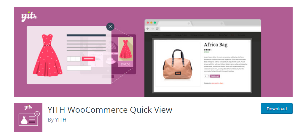 YITH WooCommerce Быстрый просмотр