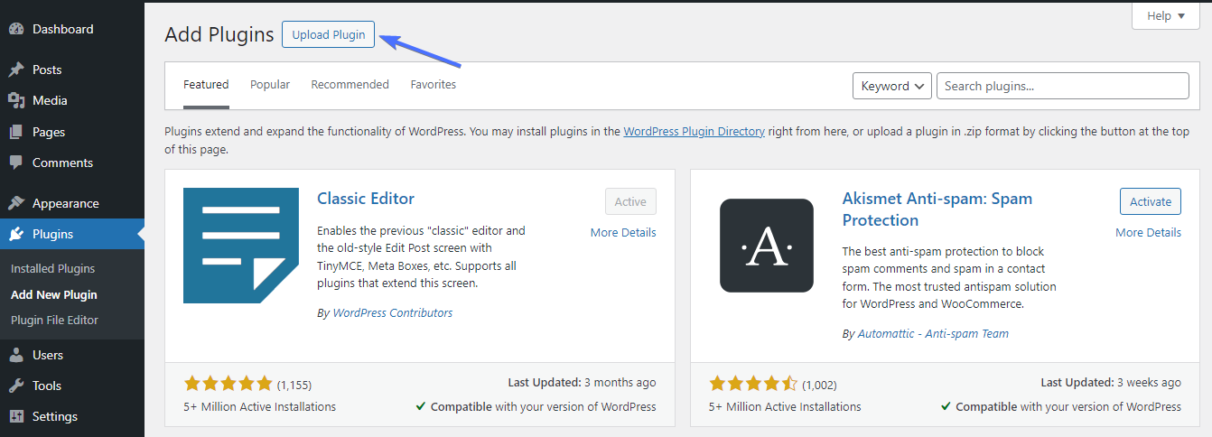 Adicionar novo plugin de woocommerce Quick View