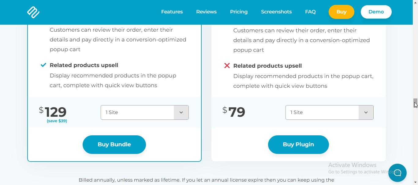 Preise für vWooCommerce Quick View Pro