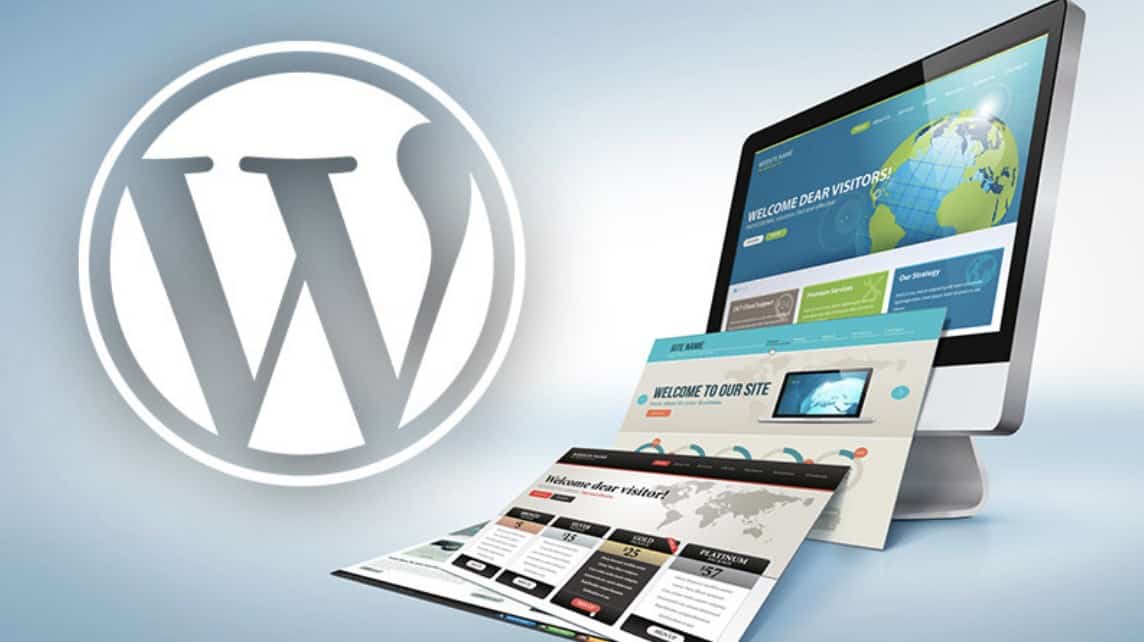 电脑上的 WordPress