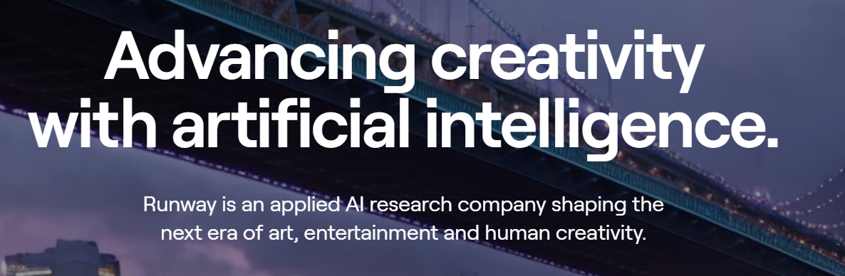 Runway はおそらく、このリストの中で最も実験的なツールです。同社はさまざまな生成型 AI サービスを提供しています。
