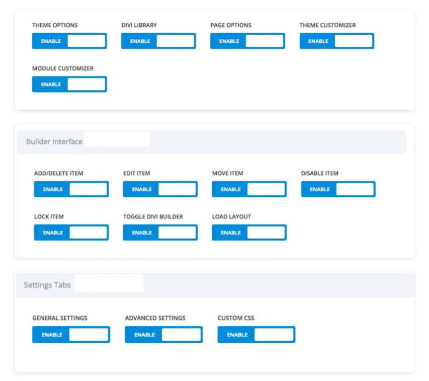 Divi-Rolleneditor