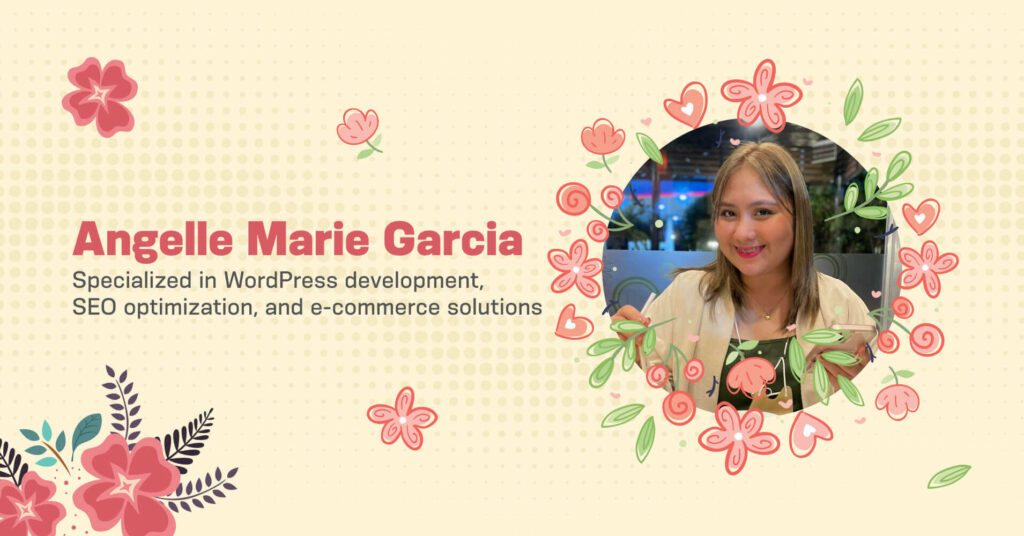 Angelle Marie Garcia，WordPress 開發人員