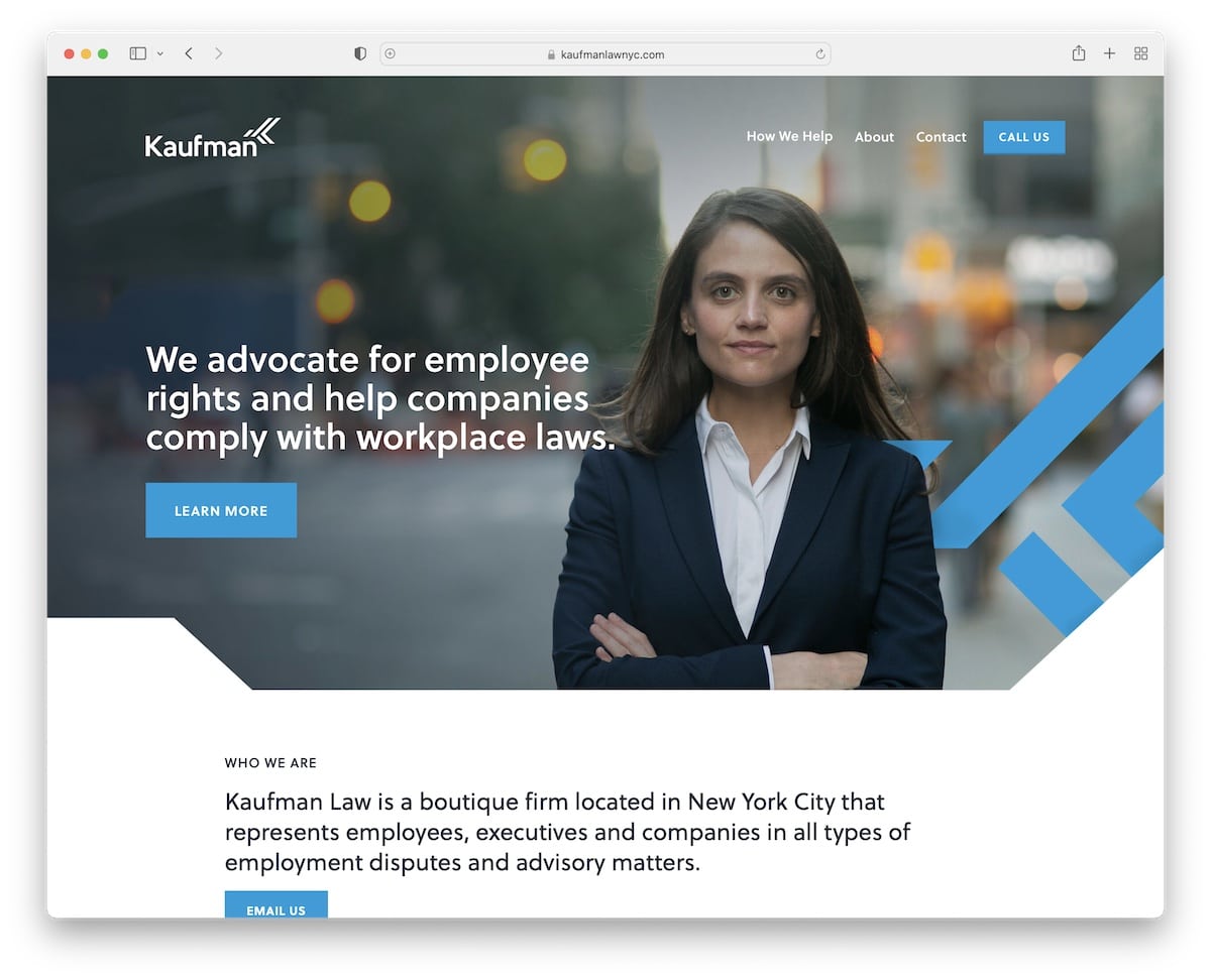 Kaufman Law-Website