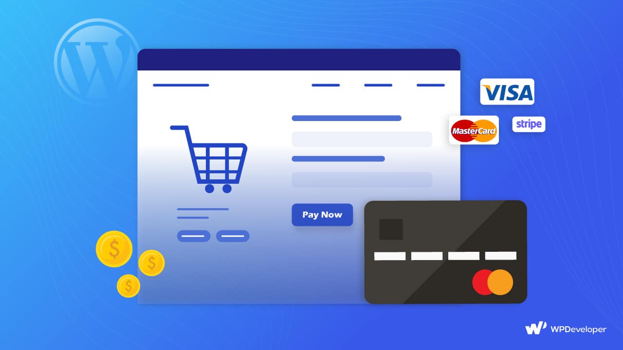 WordPress integrate Payment Gateway