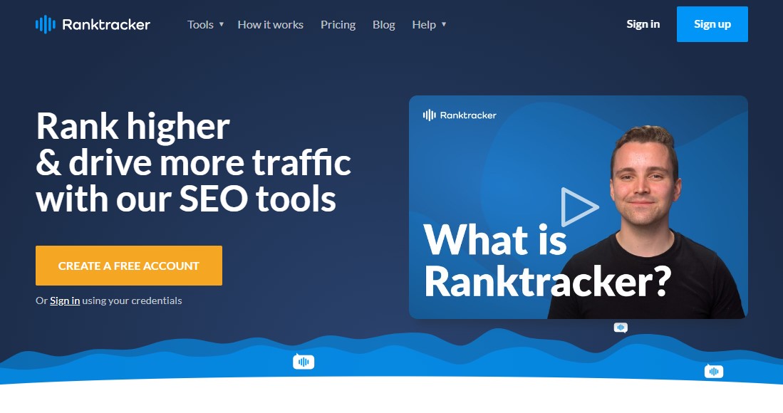 Ranktracker: herramienta de SEO asequible