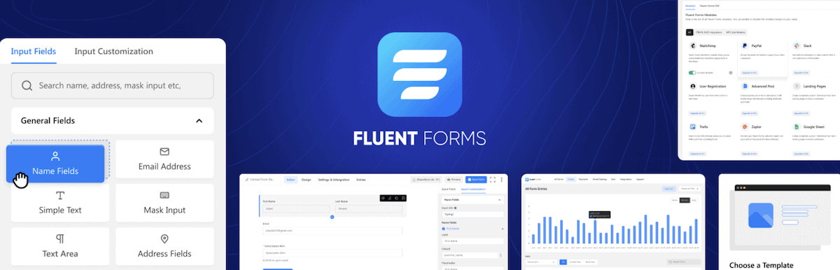 来自 WordPress.org 的 Fluent Forms 标题图像。