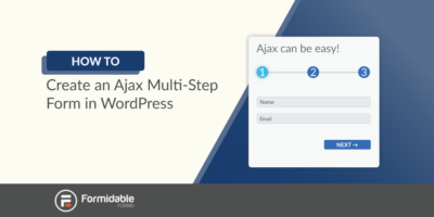 วิธีสร้างแบบฟอร์มหลายขั้นตอน Ajax ใน WordPress