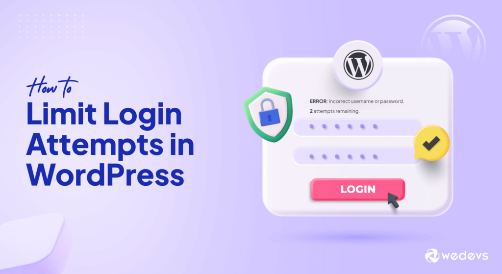 Ini adalah gambar fitur blog - Cara Membatasi Batas Login di WordPress