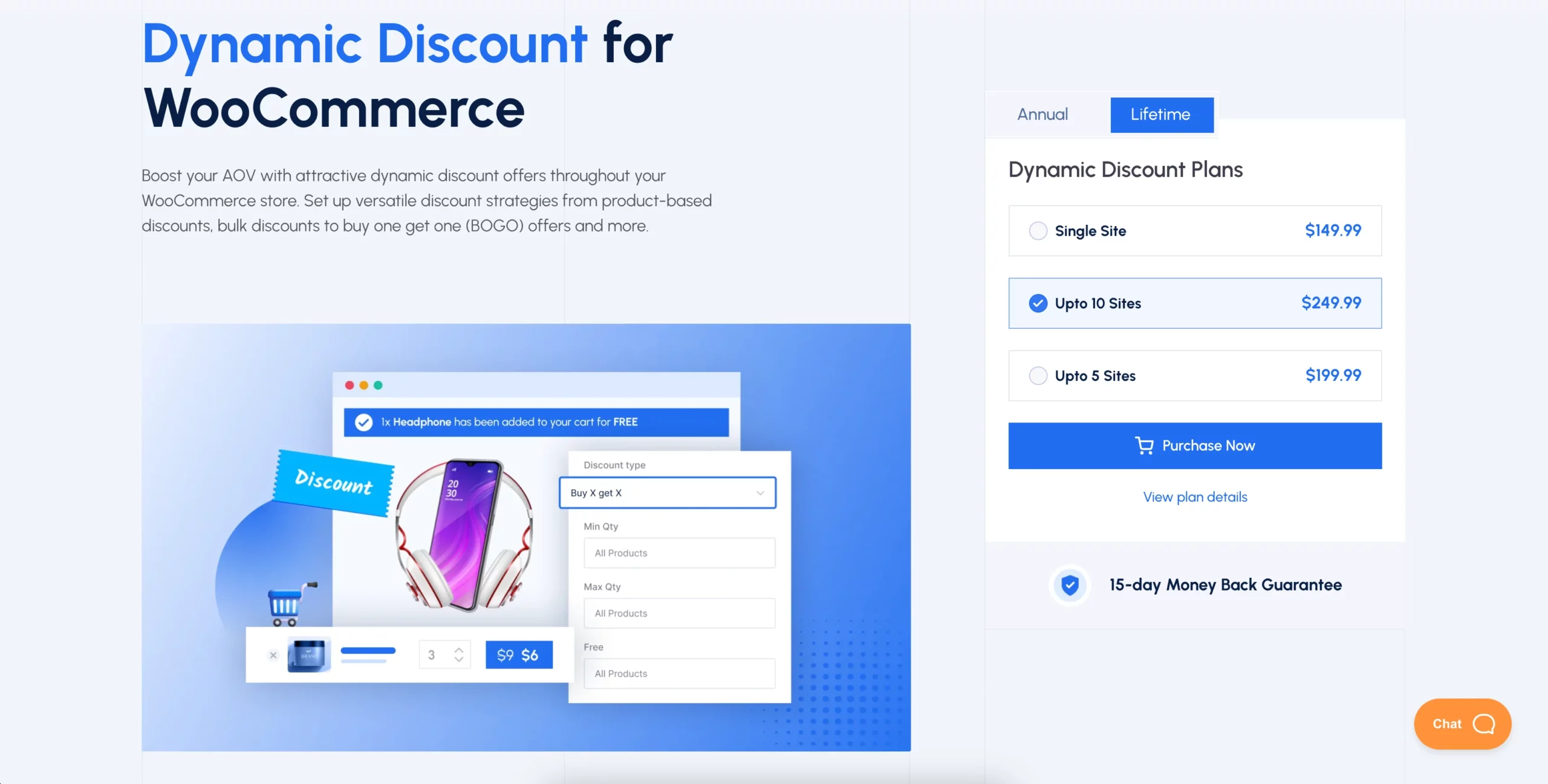 الخصم الديناميكي لـ WooCommerce