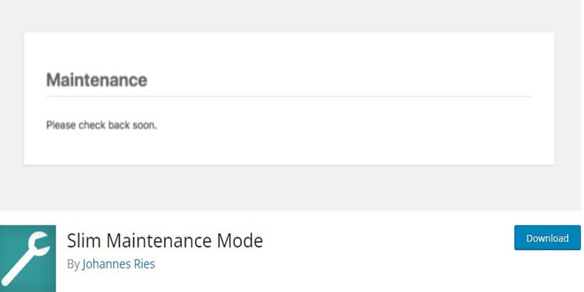 Slim-Maintenance-Mode--Best-WordPress-Maintenance-Plugins