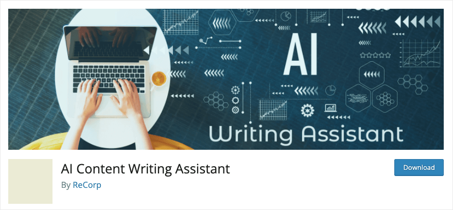 Assistente alla scrittura di contenuti AI