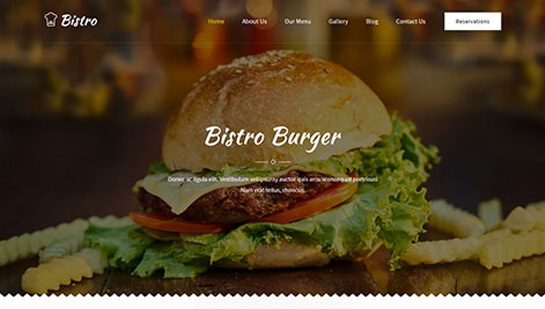 Thème Wordpress alimentaire