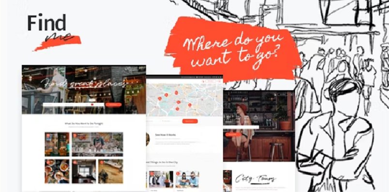FindMe Directory WordPress-Theme