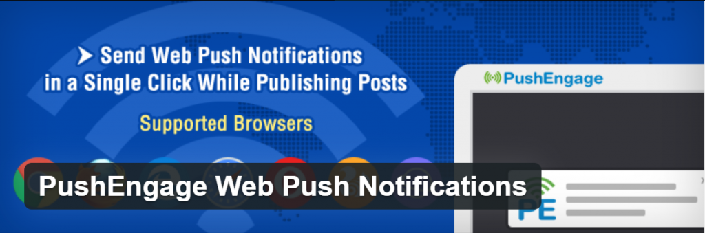 Pushengage WordPress Push notifications plugin