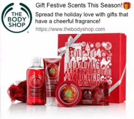 The Body Shop 聖誕節促銷