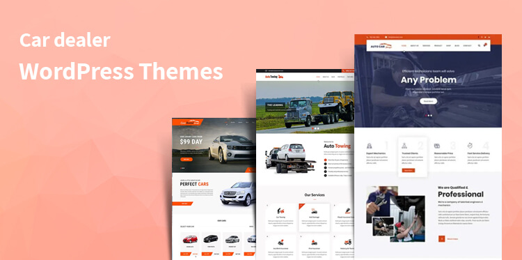 Tema WordPress untuk dealer mobil