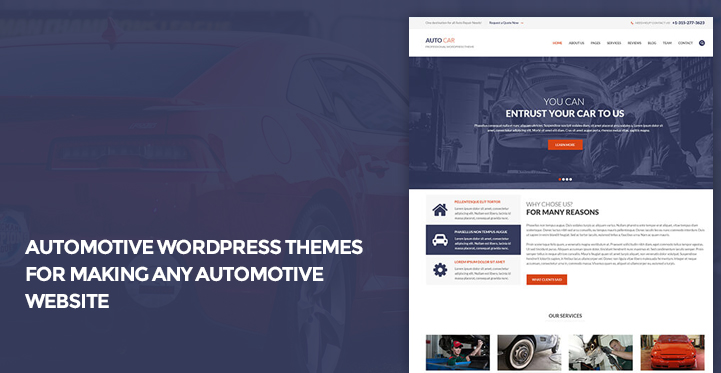 Thèmes WordPress pour concessionnaire automobile