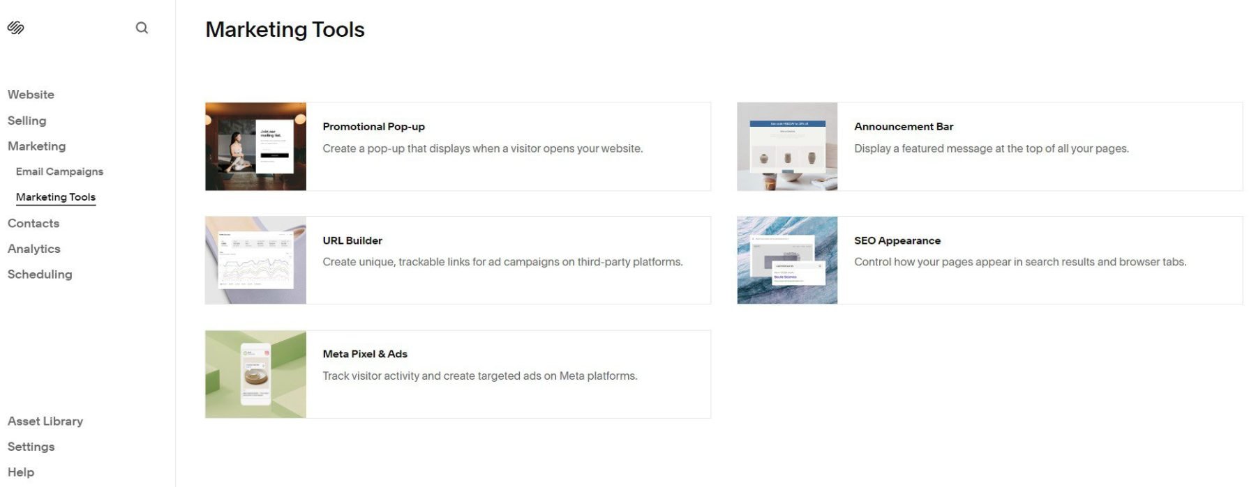 SEO ของ Squarespace