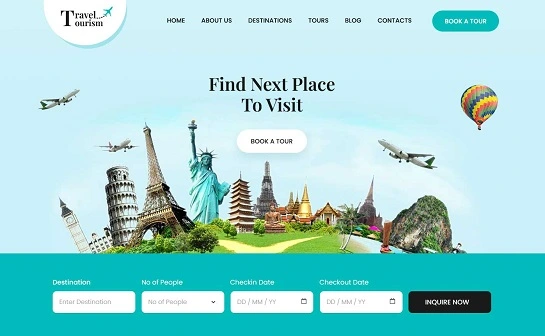 旅行社 WordPress 主題