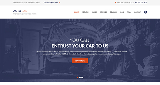 Autoreparatur-WordPress-Theme