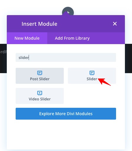 find-slider-modulo-divi