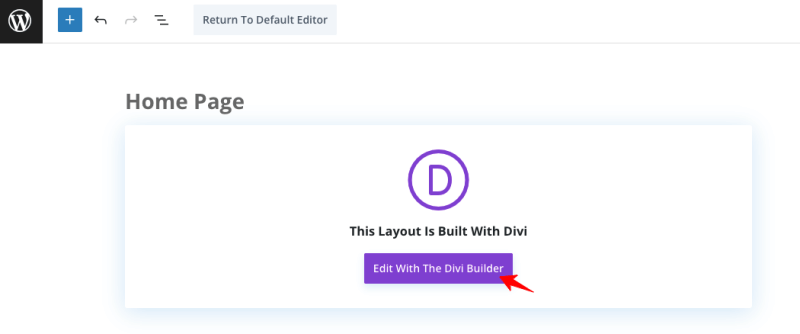 การตั้งค่า divi-builder