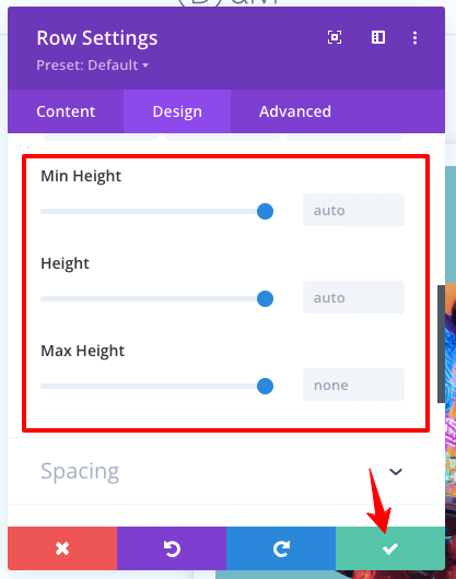 แก้ไข divi-slider-height