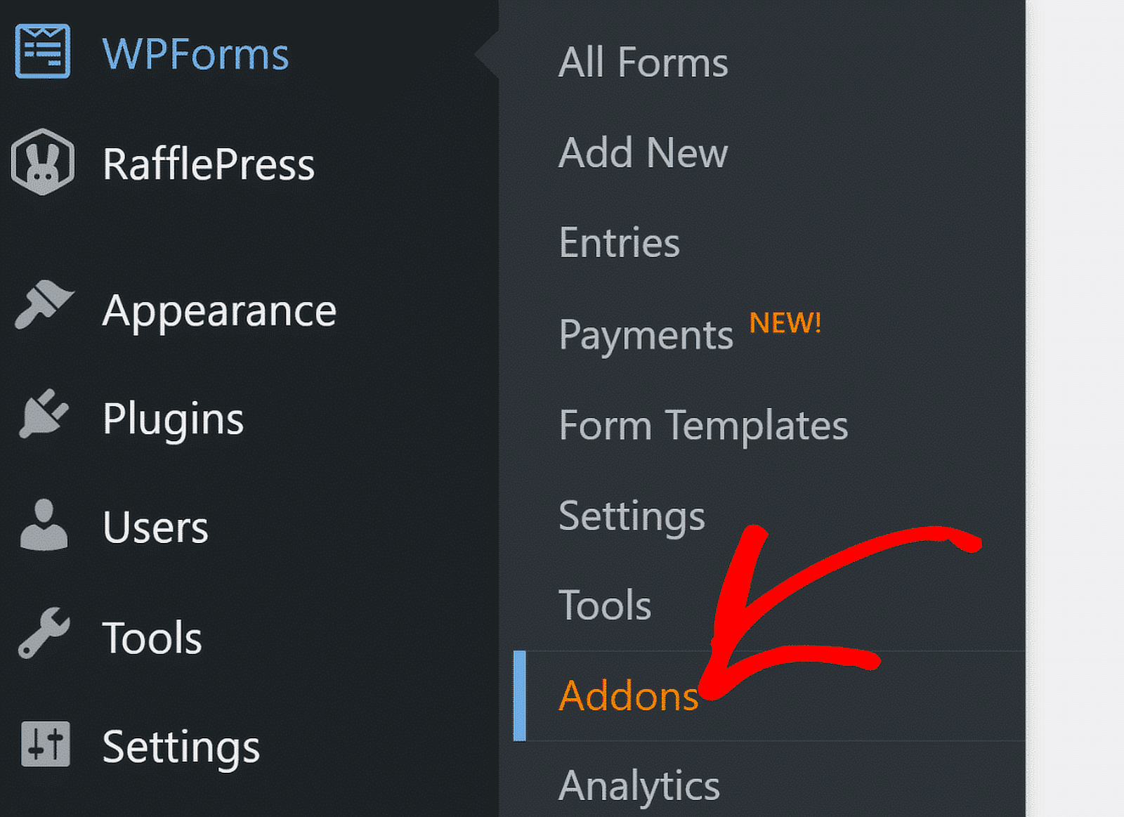 wpforms addons