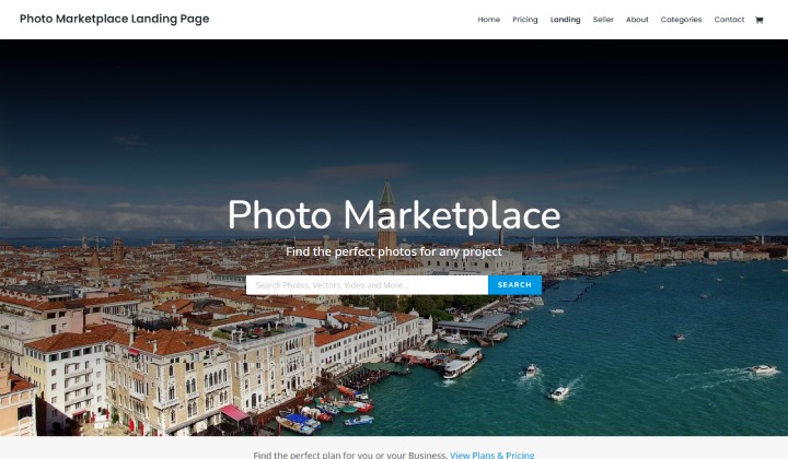 Divi Photo Marketplace