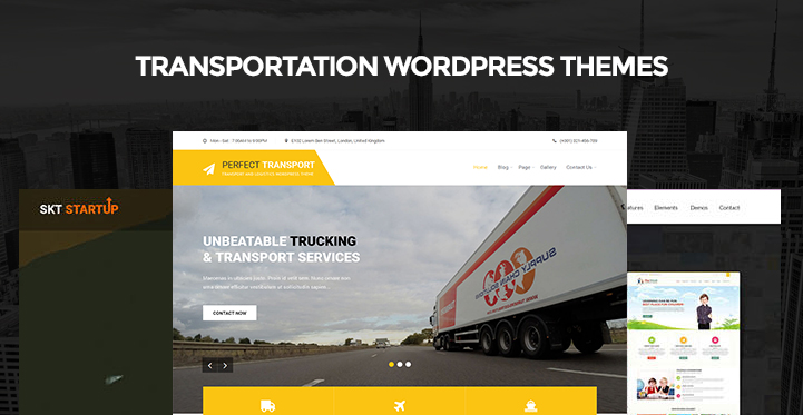 Thèmes WordPress pour les transports