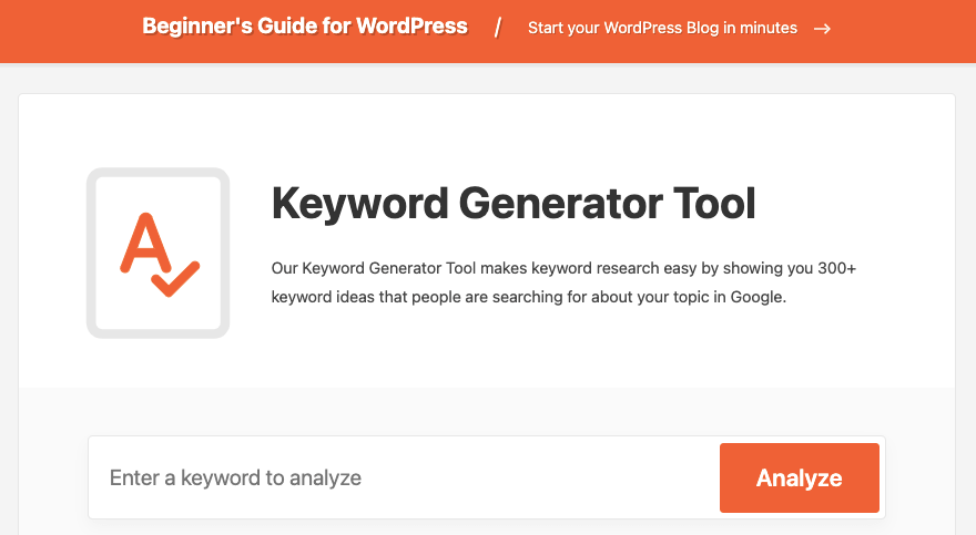 WPBeginner-Keyword-Generator-Tool