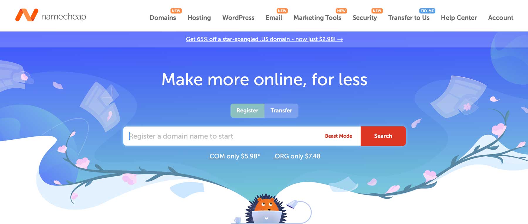 Registratore di domini Namecheap